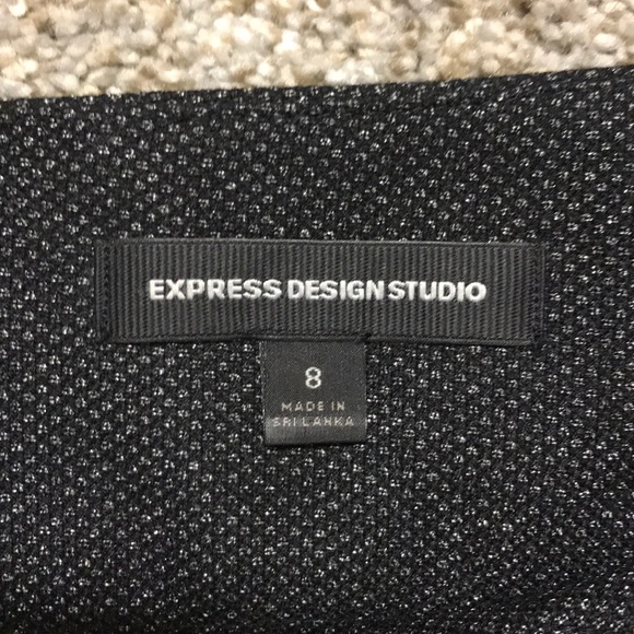 Charcoal gray pencil skirt Express - Picture 2 of 3